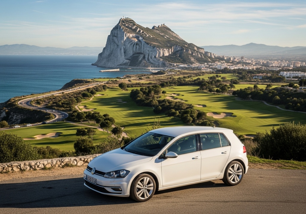 Alquila un coche con Alcaidesa Rent a Car y disfruta de la libertad de explorar Gibraltar y el Campo de Gibraltar cómodamente.